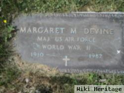 Maj Margaret M. Devine