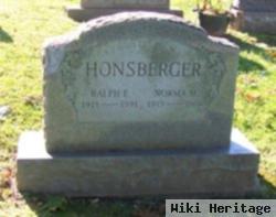 Ralph E Honsberger