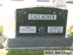 Gerard F Gallagher