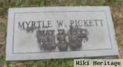 Myrtie W Pickett