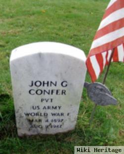 John G. Confer