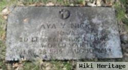 Ava V. Nick
