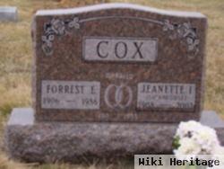 Jeanette I. Sickafoose Cox