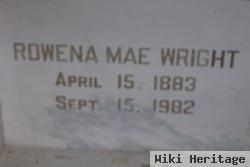 Rowena Mae Dye Wright