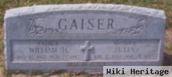 William H Gaiser