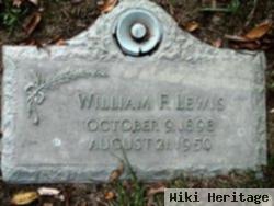 William F Lewis