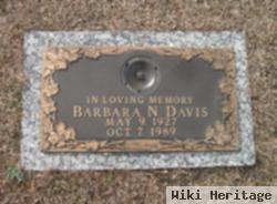 Barbara N Davis