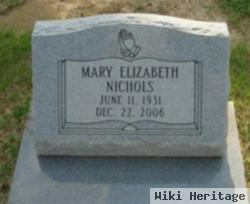 Mary Elizabeth Nichols