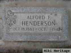 Alford F. Henderson