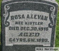 Rosa A Kistler Levan