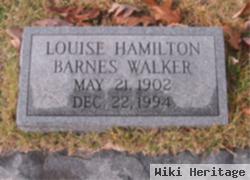 Louise Barnes Hamilton Walker