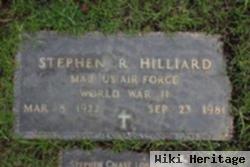 Maj Stephen R Hilliard