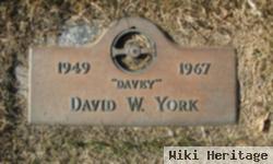 David W "davey" York