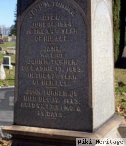 John M Turner, Jr