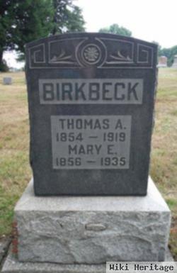 Thomas A Birkbeck