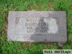 Matilda D. Hilderbrand Davenport