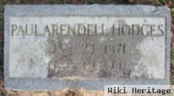 Paul Arendell Hodges