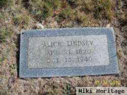 Alice Lindsey