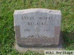 Ethel B Wopat Begalke