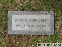 John George Schreiner