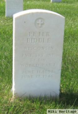 Peter Biddle