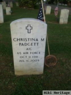 Christina M Burge Padgett