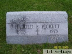 Harold F Pickett