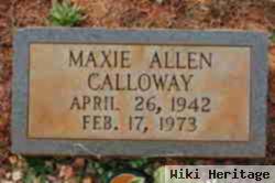 Maxie Allen Calloway