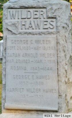 George E Hawes