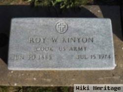 Roy W Kinyon