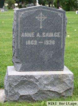 Anne A Savage