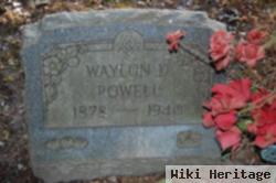 Waylon D. Powell