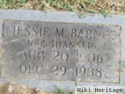 Jessie M Shanklin Barnes