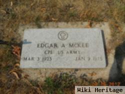 Edgar A. Mckee