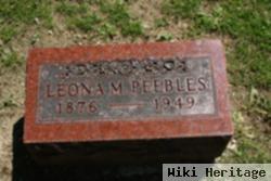 Leona M. Peebles