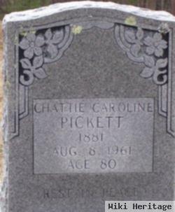 Chattie Caroline Pickett