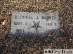 Blonnie J. Warren