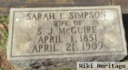 Sarah L. Simpson Mcguire