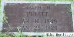 Ralph H Pruitt