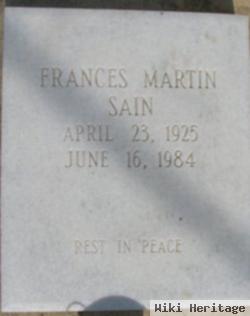 Harriett Frances Martin Sain