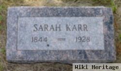 Sarah Karr