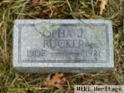 Opha Jacob Rucker