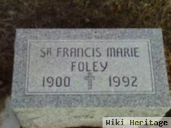 Sr Francis Marie Foley