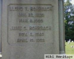 Jane Clementine "jennie" Haas Rohrbach