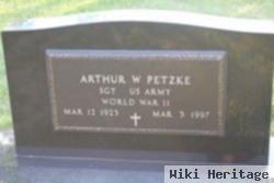 Sgt Arthur W. Petzke