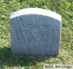 Mary E Witherell