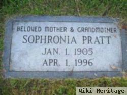 Sophronia Pratt