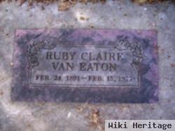 Ruby "claire" Van Eaton