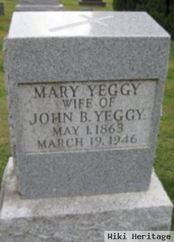 Mary Yeggy