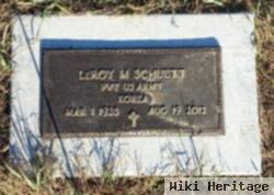 Leroy M Schuett